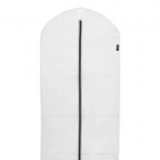Комплект калъфи за дрехи Brabantia, размер L, 60x135cm, Transparent/Grey 2 броя