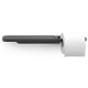 Държач за тоалетна хартия с рафт Brabantia MindSet Mineral Infinite Grey