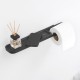 Държач за тоалетна хартия с рафт Brabantia MindSet Mineral Infinite Grey