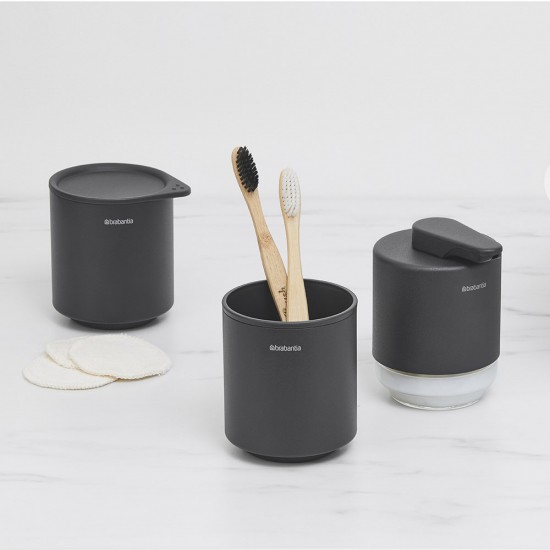 Дозатор за течен сапун Brabantia MindSet Mineral Infinite Grey
