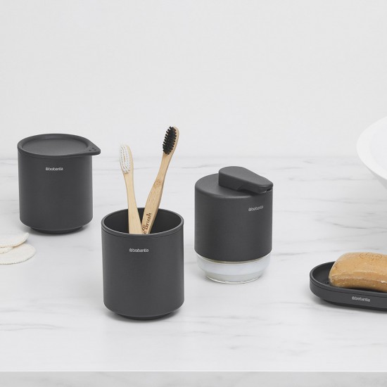 Кутия за аксесоари за баня Brabantia MindSet Mineral Infinite Grey