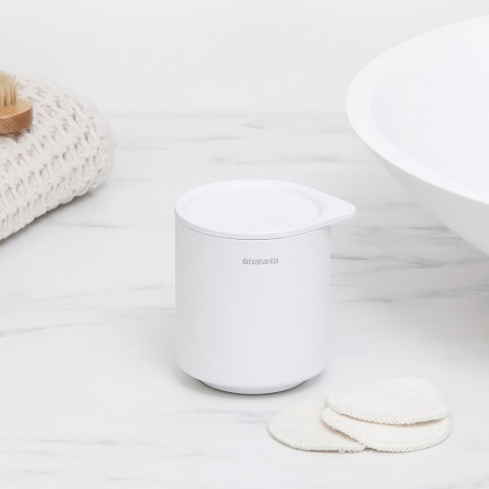 Кутия за аксесоари за баня Brabantia MindSet Mineral Fresh White