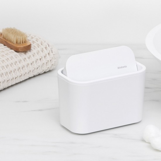 Кошче за отпадъци за баня Brabantia MindSet White
