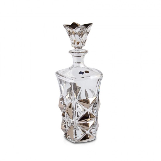 Гарафа Bohemia 1845 Pyramida Platinum 800ml Гарафа Bohemia 1845 Pyramida Platinum 800ml