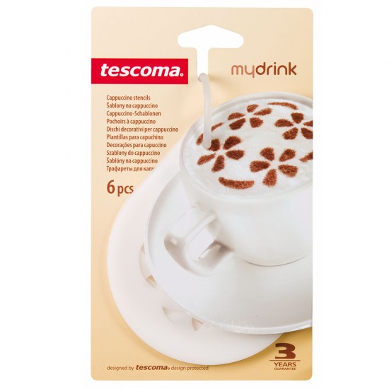 Шаблони за декорация комплект Tescoma MyDrink 6 броя Шаблони за декорация комплект Tescoma MyDrink 6 броя