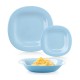 Сервиз за хранене Luminarc Carine Light Blue 18 части Сервиз за хранене Luminarc Carine Light Blue 18 части