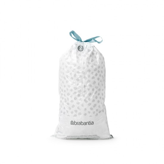 Торба за кош Brabantia PerfectFit FlatBack+/Bo, размер O, 30L, 40 броя, пакет Торба за кош Brabantia PerfectFit FlatBack+/Bo, размер O, 30L, 40 броя, пакет