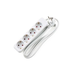 Разклонител Muhler 4G, Шуко, 1.5mm2,  1.5m дължина