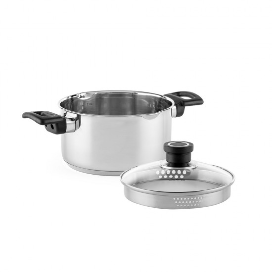 Тенджера Luigi Ferrero Sophia FR-3402 18x10cm, 2.3L Тенджера Luigi Ferrero Sophia FR-3402 18x10cm, 2.3L
