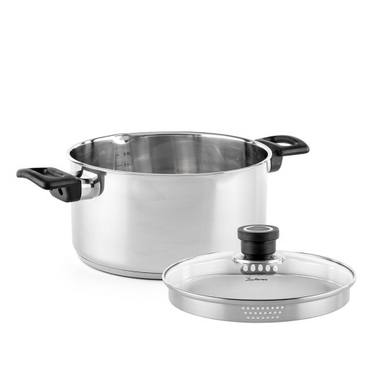 Тенджера Luigi Ferrero Sophia FR-3403 20x11cm, 3.2L Тенджера Luigi Ferrero Sophia FR-3403 20x11cm, 3.2L