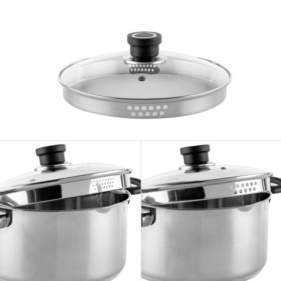 Тенджера Luigi Ferrero Sophia FR-3406 26x14cm, 7L Тенджера Luigi Ferrero Sophia FR-3406 26x14cm, 7L