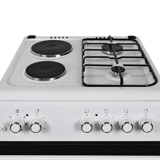 Голяма готварска печка Muhler ELC-600G, 2Г+2Е Голяма готварска печка Muhler ELC-600G, 2Г+2Е