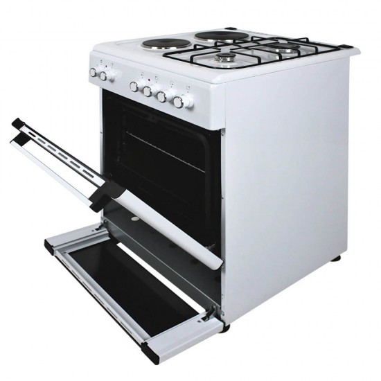 Голяма готварска печка Muhler ELC-R601G, 2Г+2Е Голяма готварска печка Muhler ELC-R601G, 2Г+2Е