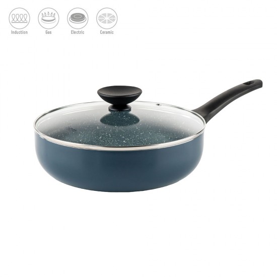 Тиган дълбок с капак Luigi Ferrero Prima FR-2634L 26x7.5cm, 3.4L Тиган дълбок с капак Luigi Ferrero Prima FR-2634L 26x7.5cm, 3.4L