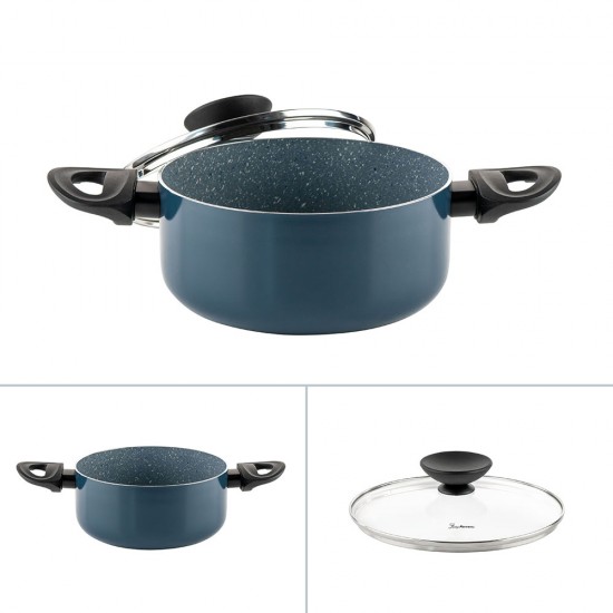 Тенджера Luigi Ferrero Prima FR-2044 20x9cm, 2.5L Тенджера Luigi Ferrero Prima FR-2044 20x9cm, 2.5L