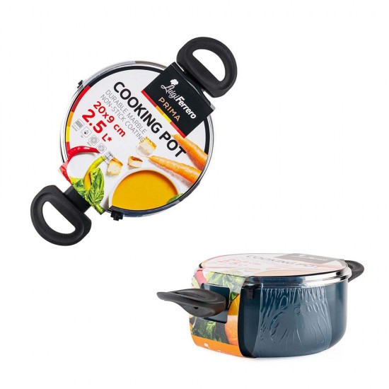 Тенджера Luigi Ferrero Prima FR-2044 20x9cm, 2.5L Тенджера Luigi Ferrero Prima FR-2044 20x9cm, 2.5L