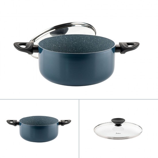 Тенджера Luigi Ferrero Prima FR-2244 22x9.5cm, 3.1L Тенджера Luigi Ferrero Prima FR-2244 22x9.5cm, 3.1L