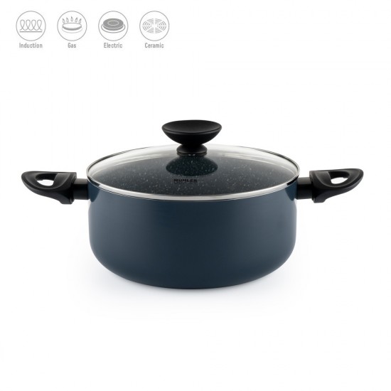Тенджера Muhler Nia MR-2444 24x11cm, 4.5L. Тенджера Muhler Nia MR-2444 24x11cm, 4.5L.