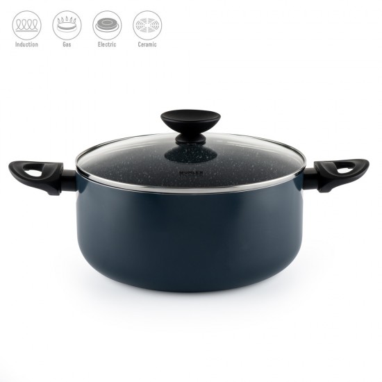 Тенджера Muhler Nia MR-2644 26x12cm, 5.8L. Тенджера Muhler Nia MR-2644 26x12cm, 5.8L.