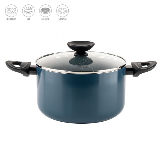 Тенджера дълбока Luigi Ferrero Prima FR-2245D 22x13cm, 4.5L Тенджера дълбока Luigi Ferrero Prima FR-2245D 22x13cm, 4.5L