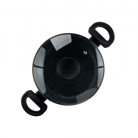 Тенджера дълбока Muhler Nia MR-2245D 22x13cm, 4.5L. Тенджера дълбока Muhler Nia MR-2245D 22x13cm, 4.5L.