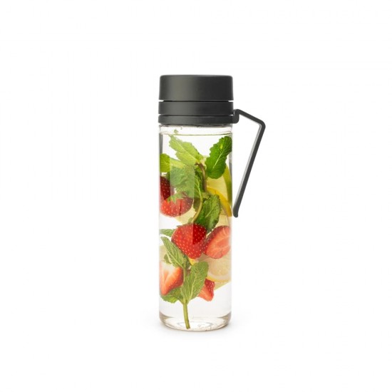 Бутилка Brabantia Make&Take 500ml Dark Grey, с цедка Бутилка Brabantia Make&Take 500ml Dark Grey, с цедка