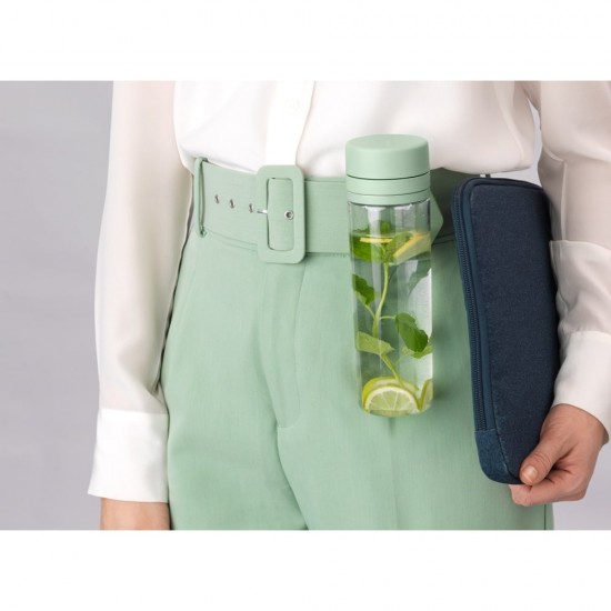 Бутилка Brabantia Make&Take 500ml Jade Green, с цедка Бутилка Brabantia Make&Take 500ml Jade Green, с цедка