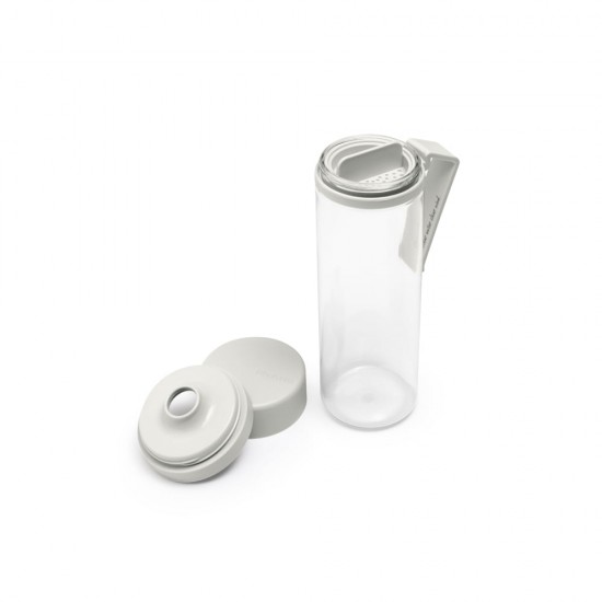 Бутилка Brabantia Make&Take 500ml Light Grey, с цедка Бутилка Brabantia Make&Take 500ml Light Grey, с цедка
