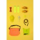 Бутилка Brabantia Make&Take 500ml Light Grey, с цедка Бутилка Brabantia Make&Take 500ml Light Grey, с цедка