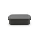 Кутия за обяд Brabantia Make&Take 1.1L, Dark Grey Кутия за обяд Brabantia Make&Take 1.1L, Dark Grey