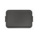Кутия за обяд Brabantia Make&Take 1.1L, Dark Grey, плоска Кутия за обяд Brabantia Make&Take 1.1L, Dark Grey, плоска