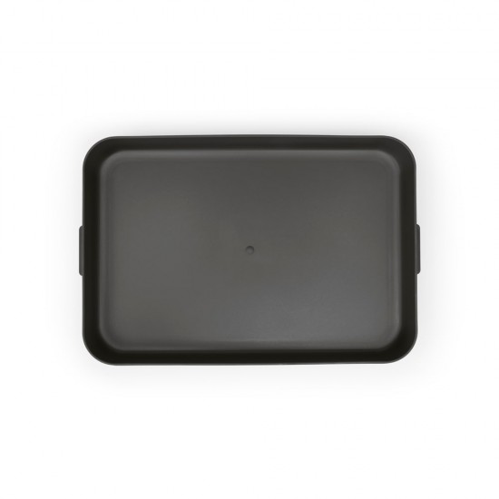 Кутия за обяд Brabantia Make&Take 1.1L, Dark Grey, плоска Кутия за обяд Brabantia Make&Take 1.1L, Dark Grey, плоска