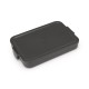 Кутия за обяд Brabantia Make&Take 1.1L, Dark Grey, плоска Кутия за обяд Brabantia Make&Take 1.1L, Dark Grey, плоска