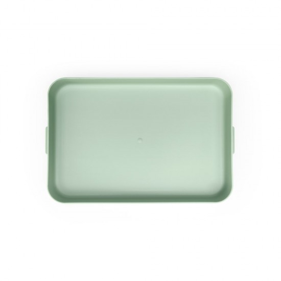 Кутия за обяд Brabantia Make&Take 1.1L, Jade Green, плоска Кутия за обяд Brabantia Make&Take 1.1L, Jade Green, плоска