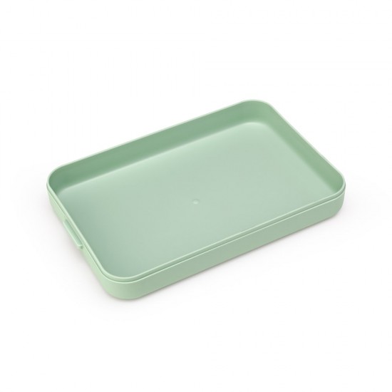 Кутия за обяд Brabantia Make&Take 1.1L, Jade Green, плоска Кутия за обяд Brabantia Make&Take 1.1L, Jade Green, плоска