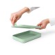 Кутия за обяд Brabantia Make&Take 1.1L, Jade Green, плоска Кутия за обяд Brabantia Make&Take 1.1L, Jade Green, плоска