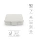Кутия за обяд Brabantia Make&Take 1.1L, Light Grey, плоска Кутия за обяд Brabantia Make&Take 1.1L, Light Grey, плоска