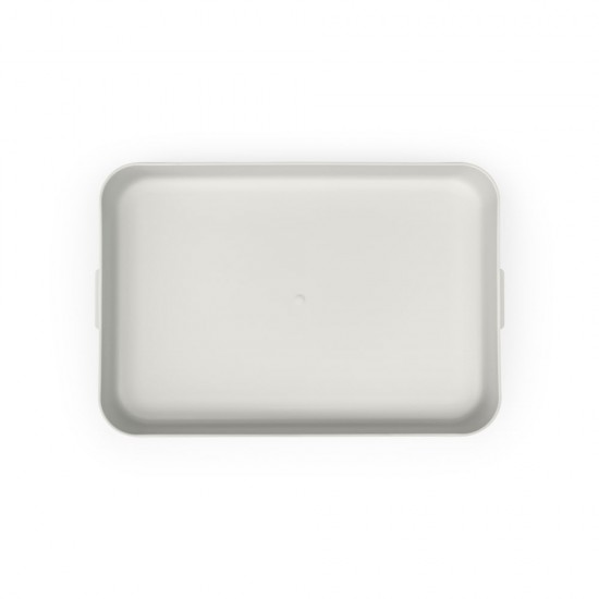 Кутия за обяд Brabantia Make&Take 1.1L, Light Grey, плоска Кутия за обяд Brabantia Make&Take 1.1L, Light Grey, плоска