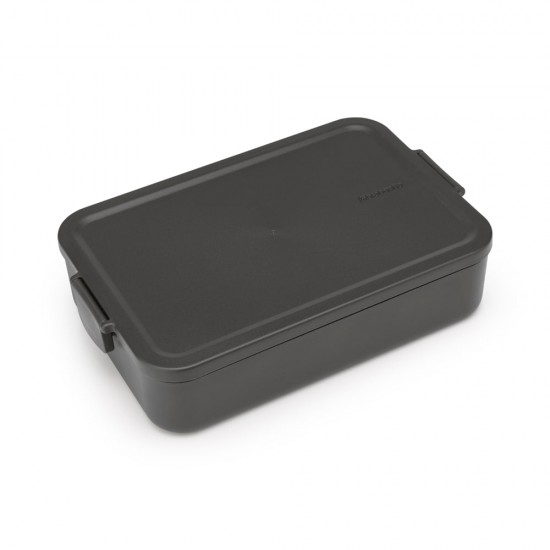Кутия за обяд Brabantia Make&Take 2L, Dark Grey Кутия за обяд Brabantia Make&Take 2L, Dark Grey