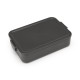 Кутия за обяд Brabantia Make&Take 2L, Dark Grey Кутия за обяд Brabantia Make&Take 2L, Dark Grey