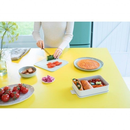 Кутия за обяд Brabantia Make&Take 2L, Light Grey Кутия за обяд Brabantia Make&Take 2L, Light Grey
