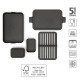 Кутия за обяд Brabantia Make&Take 2L, Dark Grey, с разделители Кутия за обяд Brabantia Make&Take 2L, Dark Grey, с разделители
