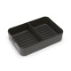 Кутия за обяд Brabantia Make&Take 2L, Dark Grey, с разделители Кутия за обяд Brabantia Make&Take 2L, Dark Grey, с разделители