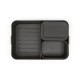 Кутия за обяд Brabantia Make&Take 2L, Dark Grey, с разделители Кутия за обяд Brabantia Make&Take 2L, Dark Grey, с разделители