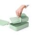 Кутия за обяд Brabantia Make&Take 2L, Jade Green, с разделители Кутия за обяд Brabantia Make&Take 2L, Jade Green, с разделители