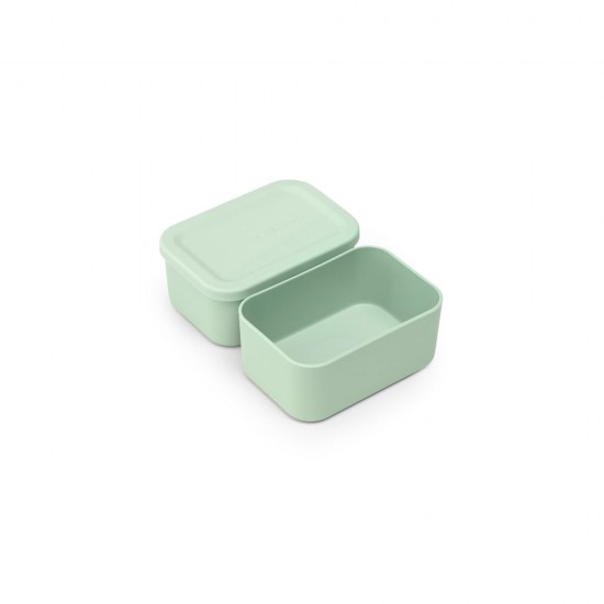 Кутия за обяд Brabantia Make&Take 2L, Jade Green, с разделители Кутия за обяд Brabantia Make&Take 2L, Jade Green, с разделители