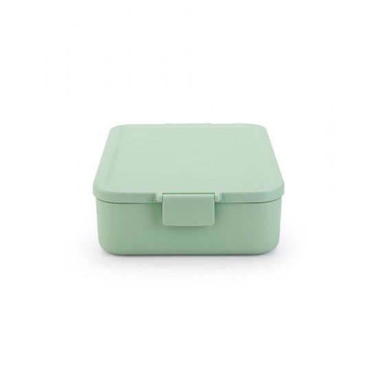 Кутия за обяд Brabantia Make&Take 2L, Jade Green, с разделители Кутия за обяд Brabantia Make&Take 2L, Jade Green, с разделители