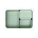 Кутия за обяд Brabantia Make&Take 2L, Jade Green, с разделители Кутия за обяд Brabantia Make&Take 2L, Jade Green, с разделители