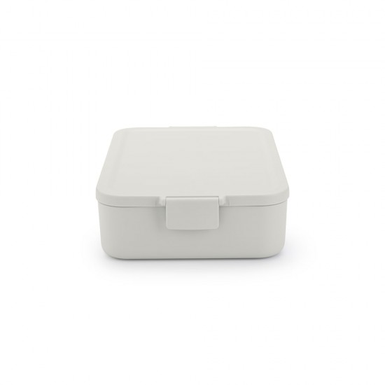 Кутия за обяд Brabantia Make&Take 2L, Light Grey, с разделители Кутия за обяд Brabantia Make&Take 2L, Light Grey, с разделители
