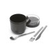 Чаша с капак Brabantia Make&Take 600ml, Dark Grey Чаша с капак Brabantia Make&Take 600ml, Dark Grey